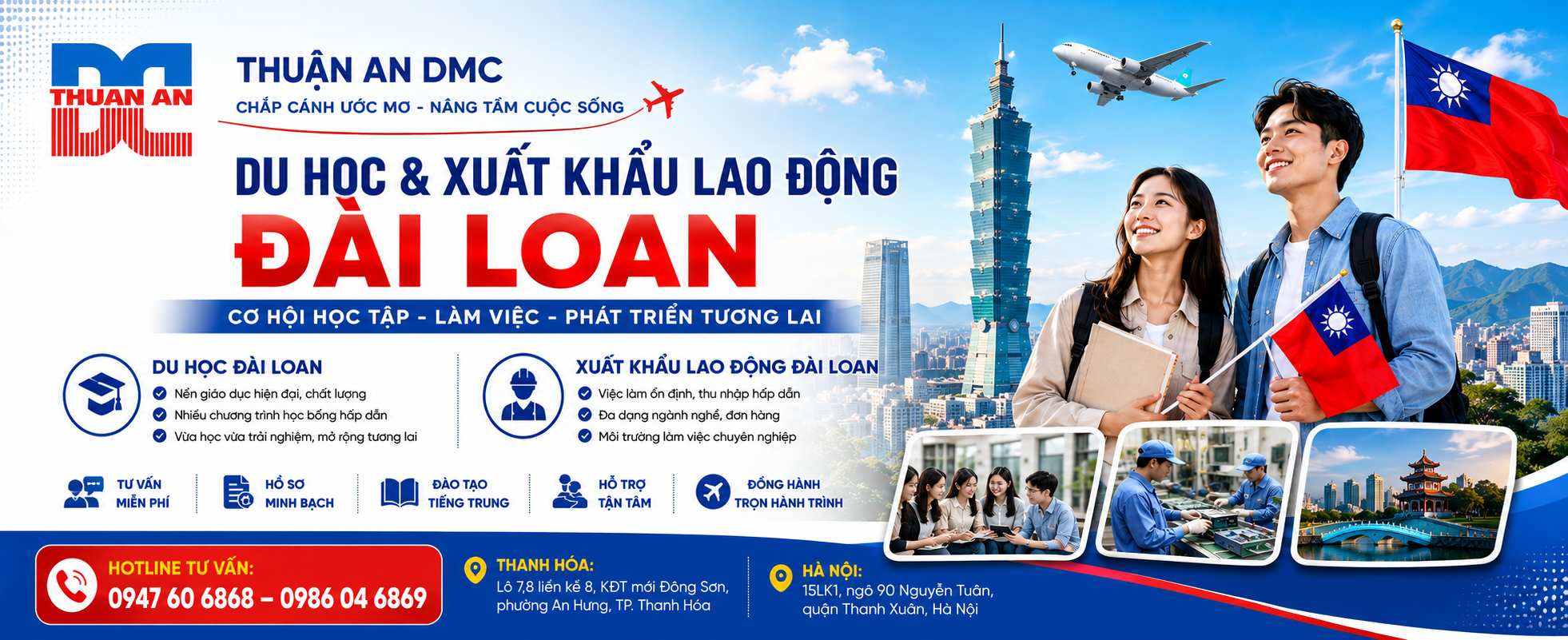 DH-XKLD ĐÀI LOAN